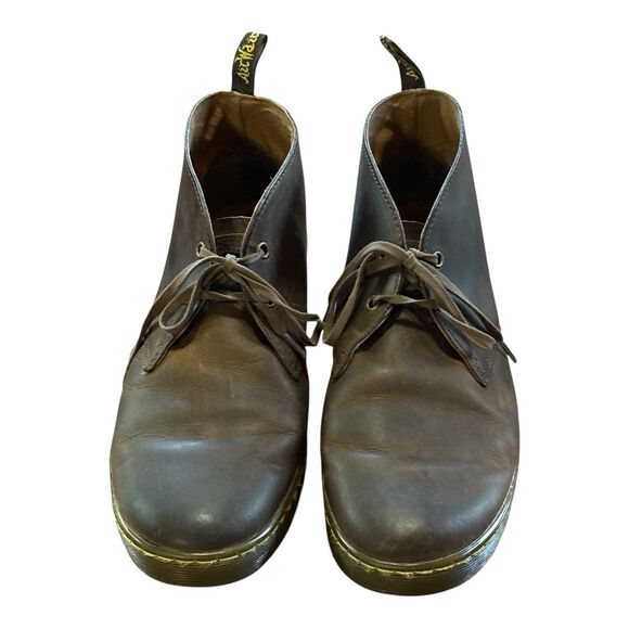 Dr. Martens Mens Brown Cabrillo Crazy Horse Leather Desert Boots 13 main image 5